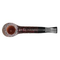 Savinelli Autograph Autograph Sandblasted Bent Billiard (6mm)
