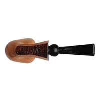 Savinelli Autograph Autograph Freestyle Panel Partially Sandblasted Bent Dublin