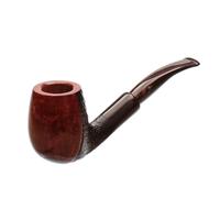 Savinelli Autograph Autograph Panel Partially Sandblasted Bent Billiard (6mm)