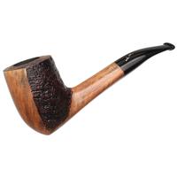 Savinelli Autograph Autograph Freestyle Partially Sandblasted Bent Dublin (6mm)