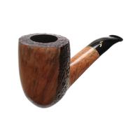 Savinelli Autograph Autograph Freestyle Partially Sandblasted Bent Dublin (6mm)