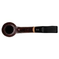 Savinelli Autograph Briar Line Sandblasted Bent Billiard (6mm)