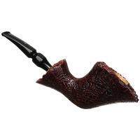 Savinelli Autograph Autograph Sandblasted Bent Dublin (6mm)