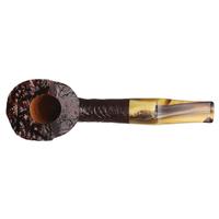 Savinelli Autograph Autograph Sandblasted Bent Dublin (6mm)