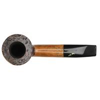 Savinelli Autograph Autograph Freestyle Partially Sandblasted Bent Billiard (6mm)