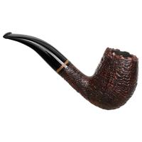 Savinelli Autograph Autograph Sandblasted Bent Billiard (6mm)