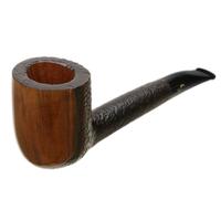 Savinelli Autograph Autograph Freestyle Partially Sandblasted Bent Billiard (6mm)