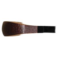 Savinelli Autograph Autograph Freestyle Panel Partially Sandblasted Paneled Bent Dublin (6mm)