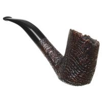 Savinelli Autograph Autograph Sandblasted Bent Billiard (6mm)