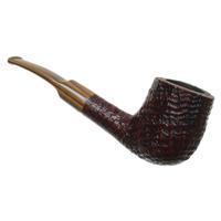 Savinelli Autograph Autograph Sandblasted Bent Billiard (6mm)
