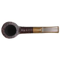 Savinelli Autograph Autograph Sandblasted Bent Billiard (6mm)