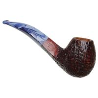 Savinelli Autograph Autograph Sandblasted Bent Brandy (6mm)