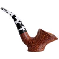 Savinelli Autograph Autograph Smooth Bent Dublin Sitter (8) (6mm)