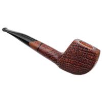 Savinelli Autograph Autograph Sandblasted Paneled Bent Dublin (6mm)