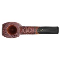 Savinelli Autograph Autograph Sandblasted Paneled Bent Dublin (6mm)