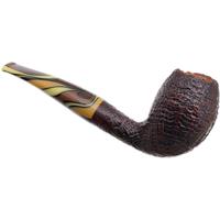 Savinelli Autograph Autograph Sandblasted Bent Egg (6mm)