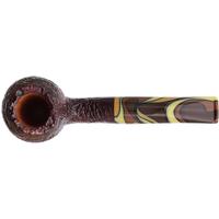 Savinelli Autograph Autograph Sandblasted Bent Egg (6mm)