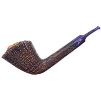 Savinelli Autograph Autograph Sandblasted Bent Dublin (6mm)