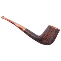 Savinelli Autograph Autograph Sandblasted Bent Billiard (6mm)