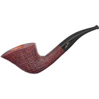 Savinelli Autograph Autograph Sandblasted Bent Dublin (6mm)