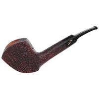 Savinelli Autograph Autograph Sandblasted Paneled Bent Dublin (6mm)