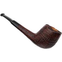 Savinelli Autograph Autograph Sandblasted Bent Apple (6mm)