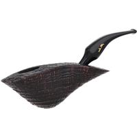Savinelli Autograph Autograph Sandblasted Fan (6mm)
