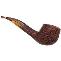 Savinelli Autograph Autograph Sandblasted Bent Pot (6mm)