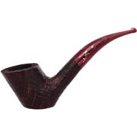 Savinelli Autograph Autograph Sandblasted Bent Billiard (6mm)