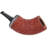 Dirk Heinemann Sandblasted Reverse Calabash Tuban with Spalted Platan