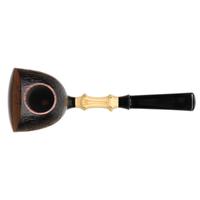 Ken Dederichs Partially Sandblasted Shield with Bamboo