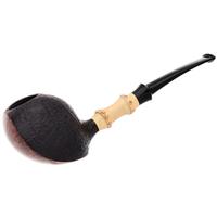 Ken Dederichs Partially Sandblasted Shield with Bamboo