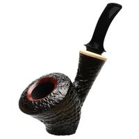 Grechukhin Design Sandblasted Bent Dublin Sitter with Ivorite