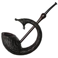 Wojtek Pastuch Sandblasted Pierced Dragon's Claw with African Blackwood (0857)