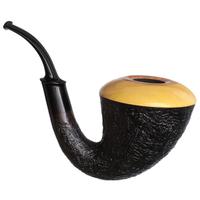 Wojtek Pastuch Sandblasted Calabash with Boxwood (1051)