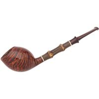 Wojtek Pastuch Smooth Belge with Bamboo and Warthog Tusk (1510)