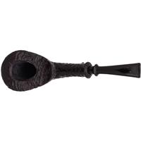 Wojtek Pastuch Sandblasted Horn with Malachite Cabochon (1523)