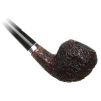 Mastro Geppetto Rusticato Paneled Rhodesian Churchwarden with Silver