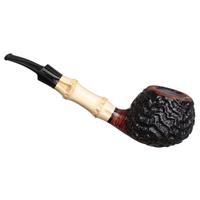 Mike Sebastian Bay Rusticated Bent Apple with Bamboo
