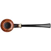 Mike Sebastian Bay Partially Rusticated Bent Dublin Sitter with Horn