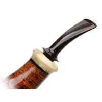 Mike Sebastian Bay Smooth Volcano with Musk Ox Horn (A)