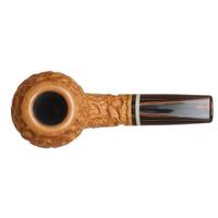Mike Sebastian Bay Rusticated Bent Apple Sitter with Camel Bone
