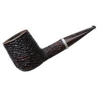 Larry Roush Sandblasted Billiard with Hammer Finish Silver (S5) (2452)