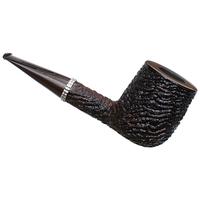Larry Roush Sandblasted Billiard with Hammer Finish Silver (S5) (2452)