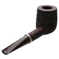 Larry Roush Sandblasted Billiard with Hammer Finish Silver (S5) (2452)