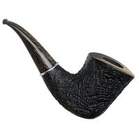 Larry Roush Sandblasted Bent Dublin with Silver (S5) (2463)