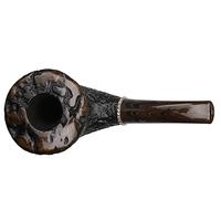 Larry Roush Sandblasted Bent Dublin with Hammer Finish Silver (S5) (2468)