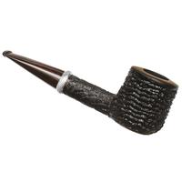 Larry Roush Sandblasted Pot with Rope Finish Silver (S5) (2594)