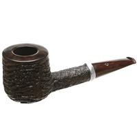 Larry Roush Sandblasted Pot with Rope Finish Silver (S5) (2594)