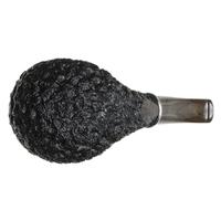 Larry Roush Rusticated & Sandblasted Oversized Bent Apple with Silver (L3) (2700)